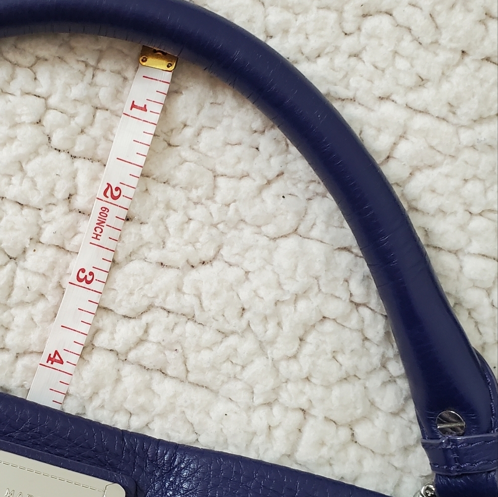 MARC BY MARC JACOBS - Classic Q Hillier Hobo Crossbody Shoulder Bag Deep Blue - Picture 13 of 15
